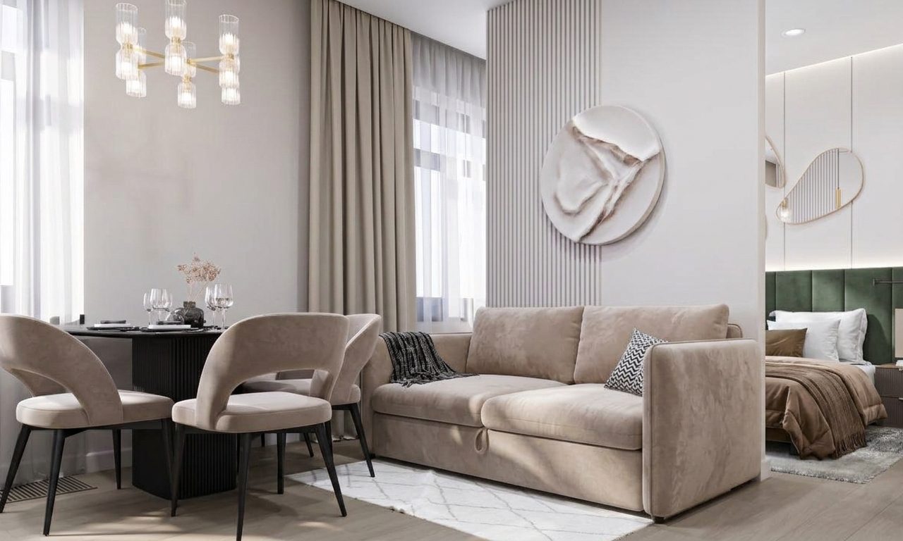 Студия-комфорт в клубном апарт-отеле 4* ARTEL 17/52 в историческом центре СПб